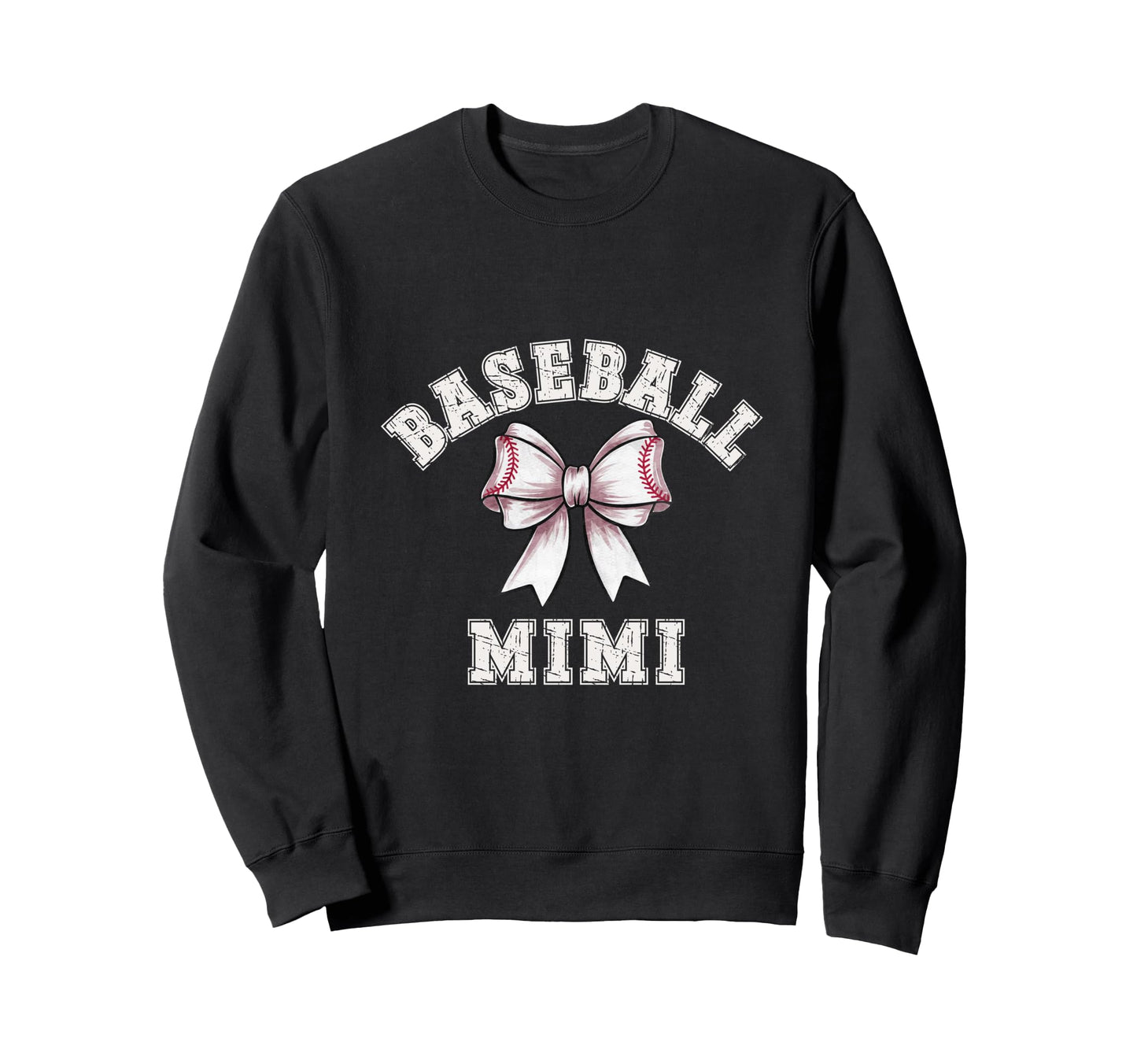 Coquette Baseball Mimi Bow Game Day Sweatshirt - Trendy Graphic for Adults - T-Shirt, Sweatshirt, Hoodie