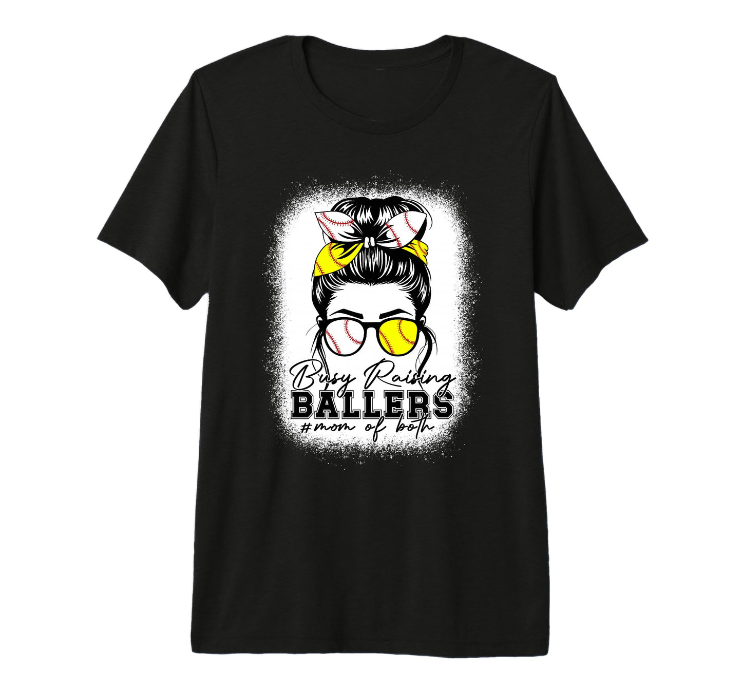 Busy Raising Ballers Baseball Softball T-Shirt - Trendy Graphic Men Women - T-Shirt, Sweatshirt, Hoodie