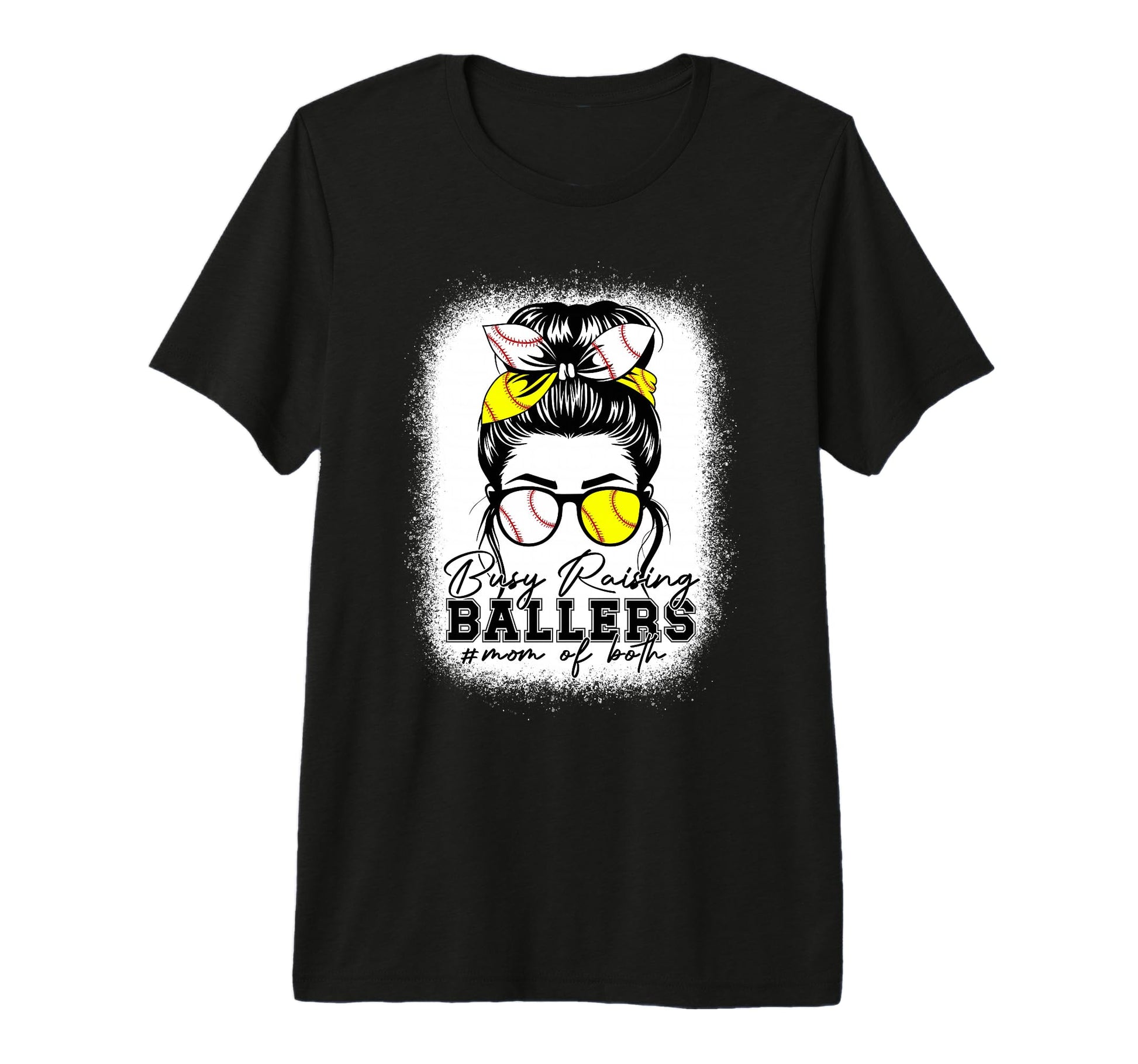 Busy Raising Ballers Baseball Softball T-Shirt - Trendy Graphic Men Women - T-Shirt, Sweatshirt, Hoodie
