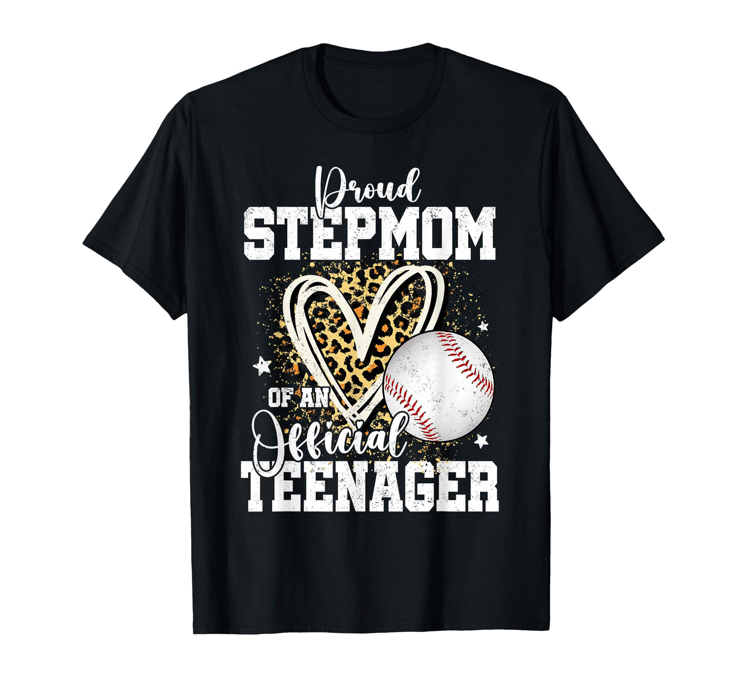 Proud Stepmom Teenager 13Th Birthday T-Shirt - Fun Novelty Design Unisex - T-Shirt, Sweatshirt, Hoodie