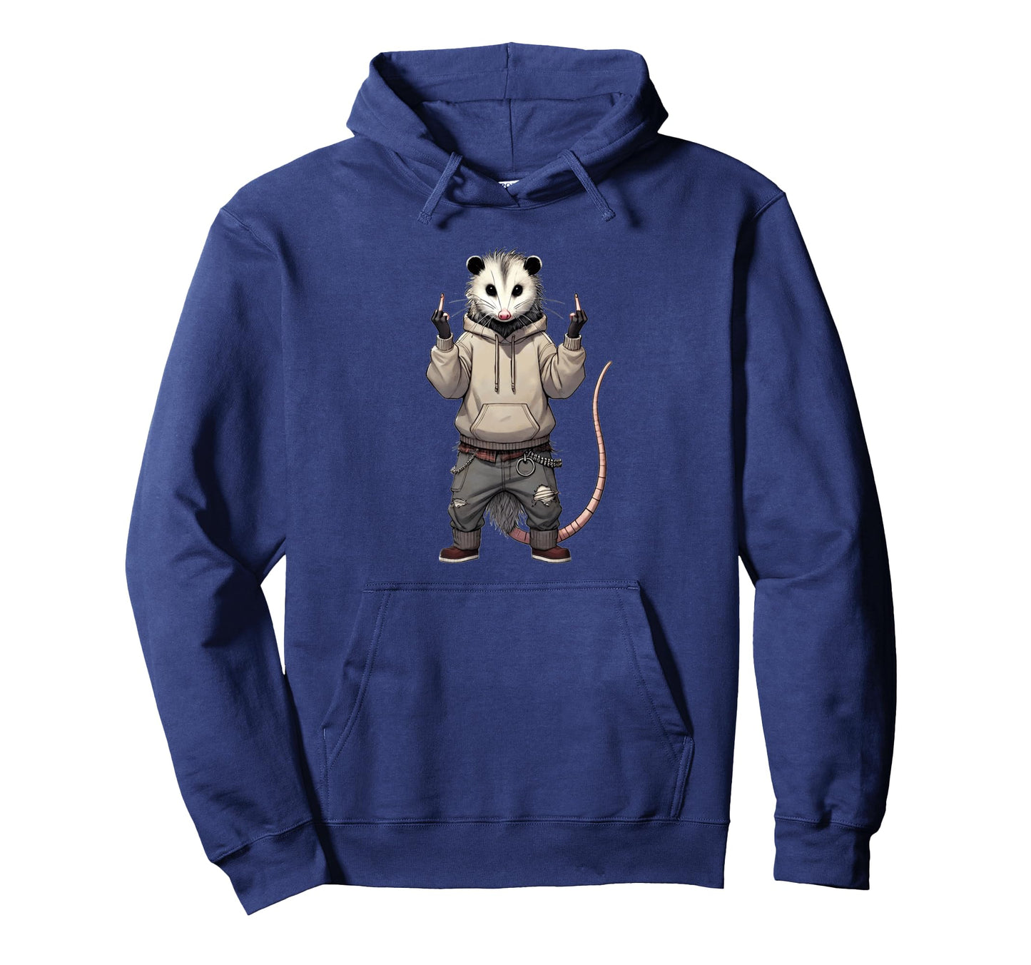 Grunge Y2K Grunge Aesthetic Possum Hoodie - Casual Everyday Wear Men Women - T-Shirt, Sweatshirt, Hoodie