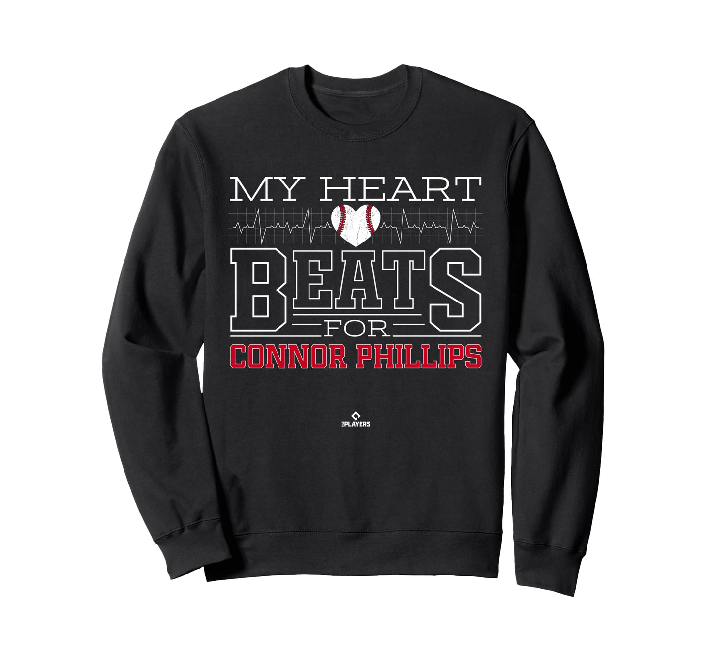 My Heart Beats Connor Phillips Prospect Sweatshirt - Trendy Graphic Unisex - T-Shirt, Sweatshirt, Hoodie