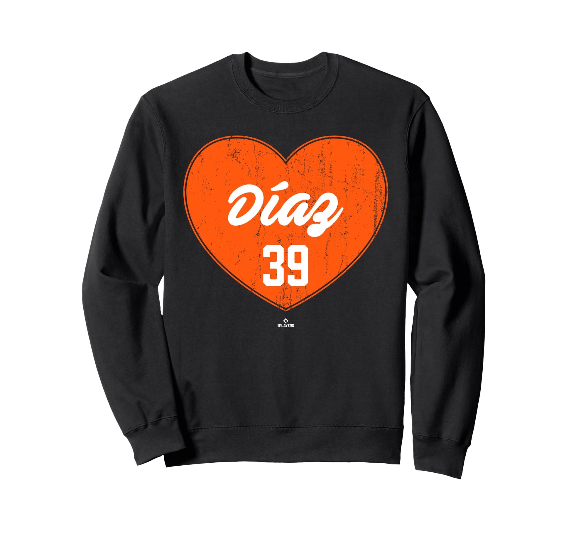 Distressed Heart Edwin D Az Sweatshirt - Casual Everyday Wear Men Women - T-Shirt, Sweatshirt, Hoodie