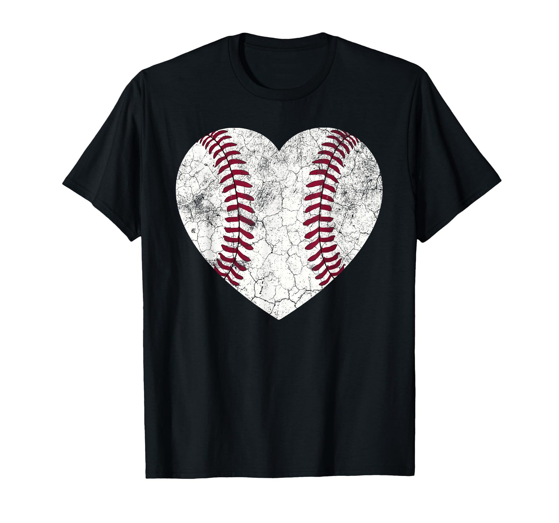 Baseball Heart Mom Dad Softball Gift T-Shirt - Streetwear Style Men Women - T-Shirt, Sweatshirt, Hoodie