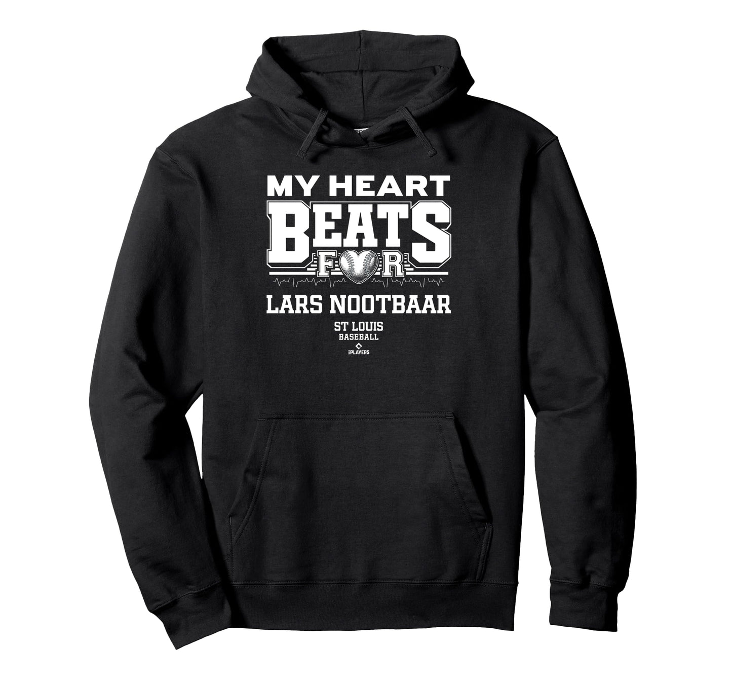My Heart Beats Lars Nootbaar St Louis Hoodie - Graphic Print Men Women - T-Shirt, Sweatshirt, Hoodie