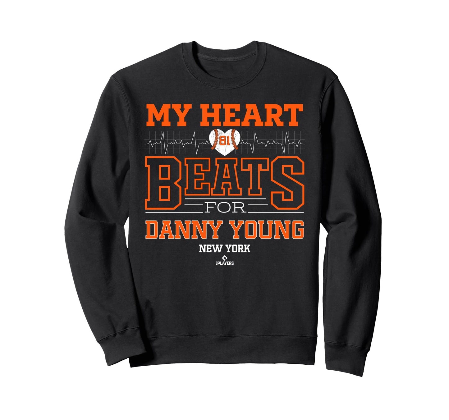 My Heart Beats Danny Young New Sweatshirt - Fun Novelty Design for Adults - T-Shirt, Sweatshirt, Hoodie