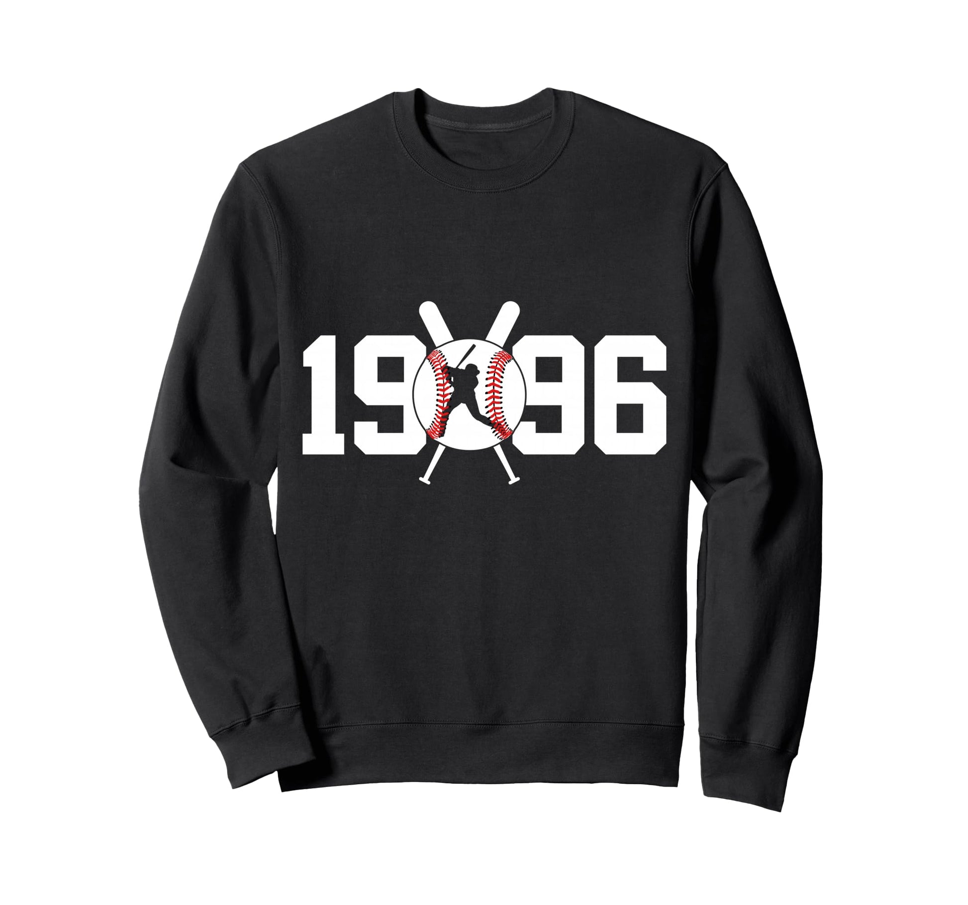 1996 Baseball 30Th Birthday Sweatshirt - Novelty Apparel Unisex - T-Shirt, Sweatshirt, Hoodie