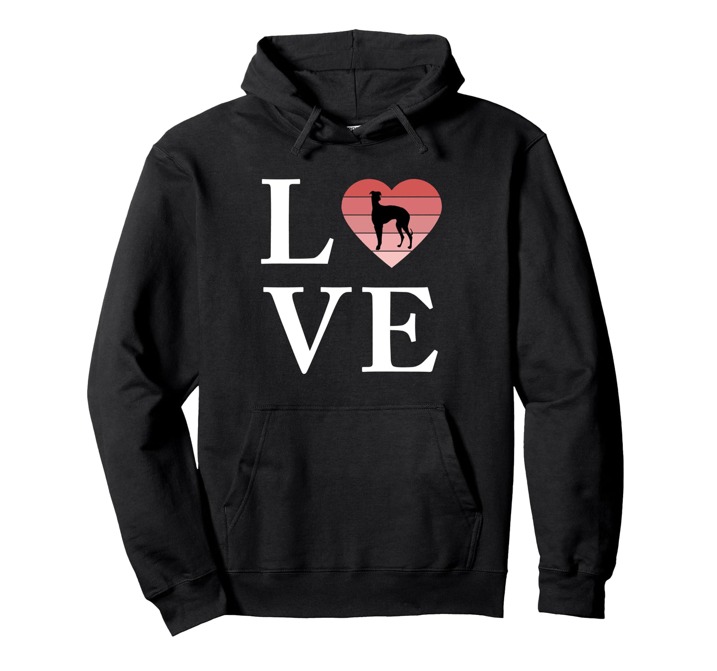 Dog Breed Galgo Espanol Word Love Hoodie - Unique Graphic for Adults - T-Shirt, Sweatshirt, Hoodie