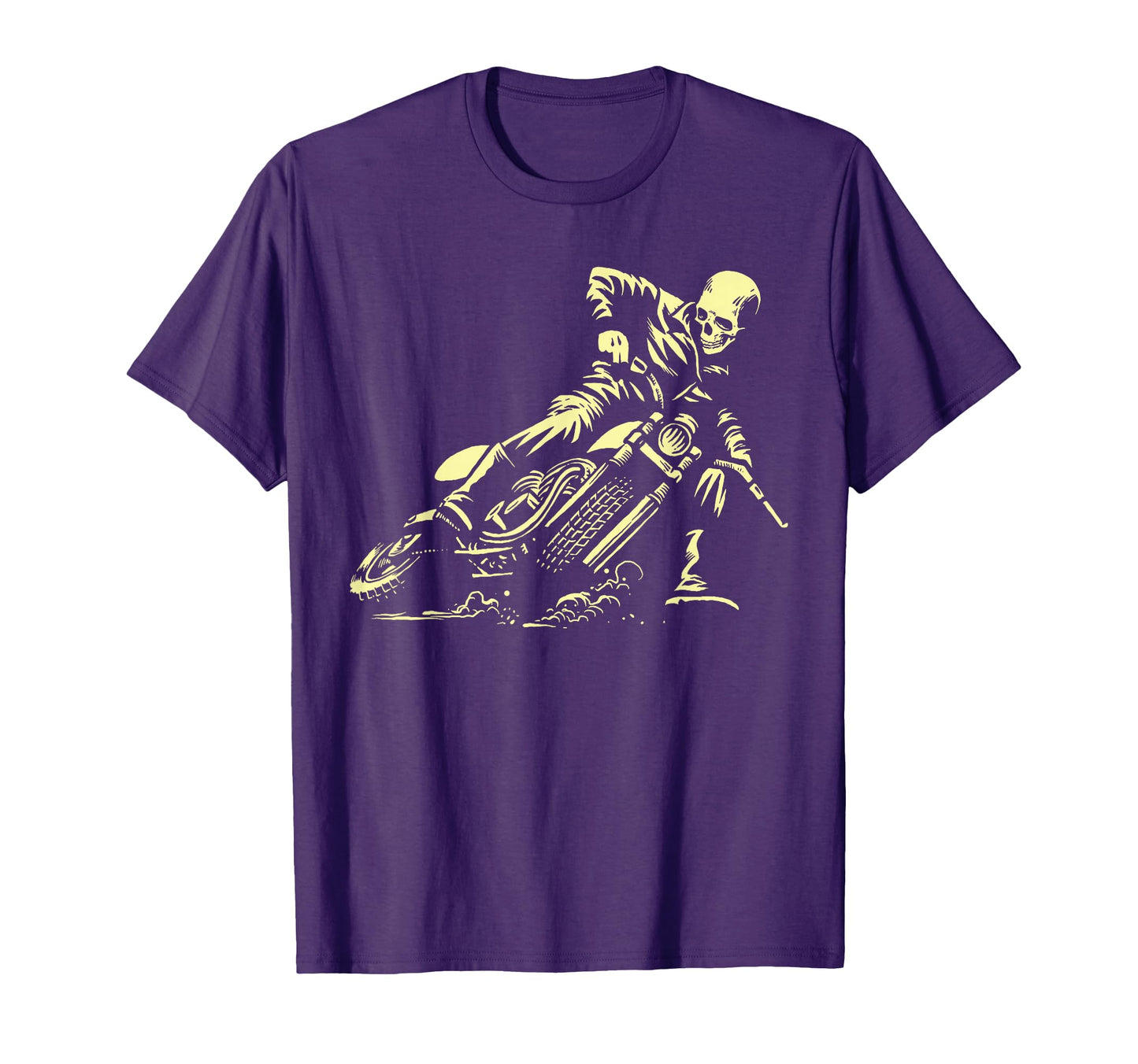 Cafe Racer Ghost Drift Rider Motorcycle T-Shirt - Novelty Apparel Unisex - T-Shirt, Sweatshirt, Hoodie