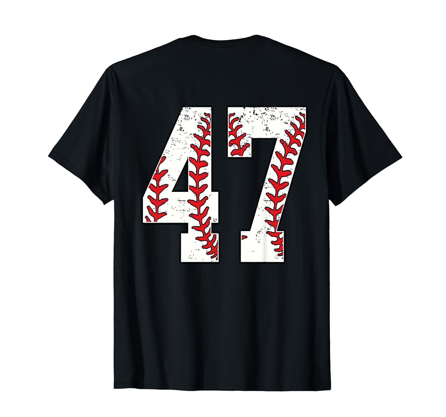 Number 47 Baseball Jersey Number 47 Back T-Shirt - Trendy Graphic Men Women - T-Shirt, Sweatshirt, Hoodie