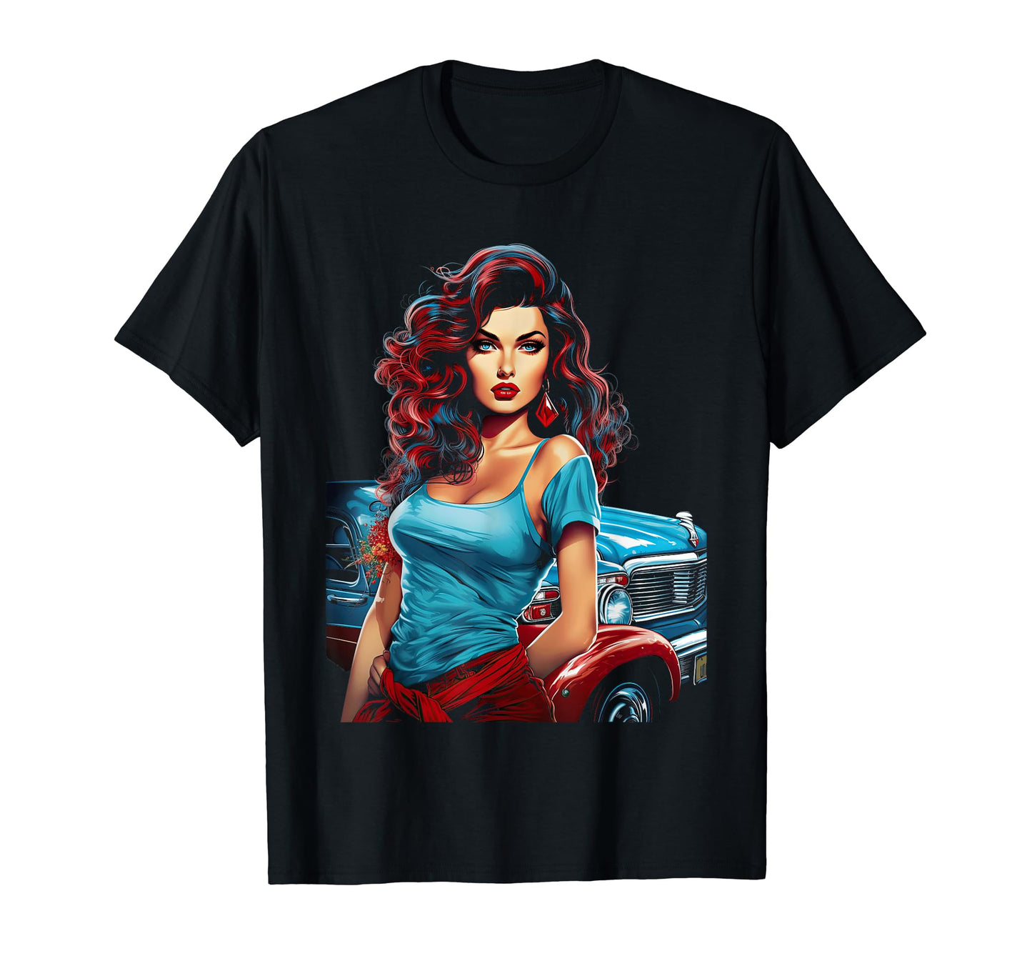 Pinup Pin Up T-Shirt - Novelty Apparel Men Women - T-Shirt, Sweatshirt, Hoodie