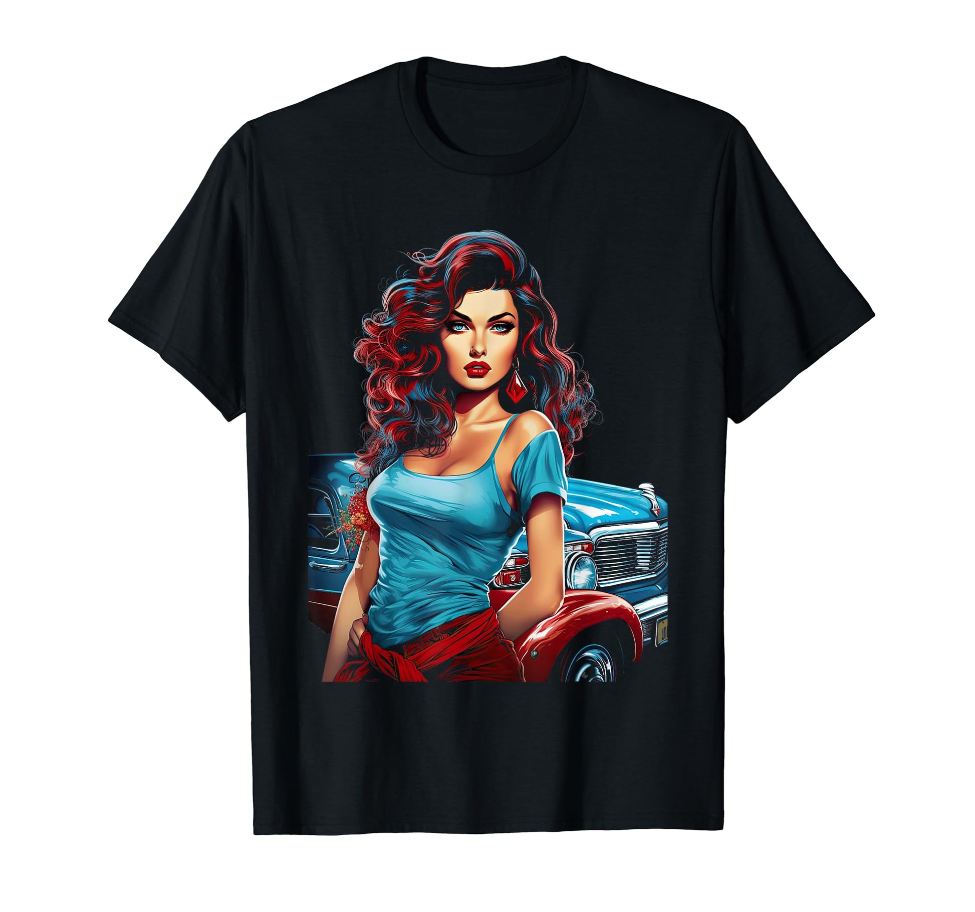 Pinup Pin Up T-Shirt - Novelty Apparel Men Women - T-Shirt, Sweatshirt, Hoodie