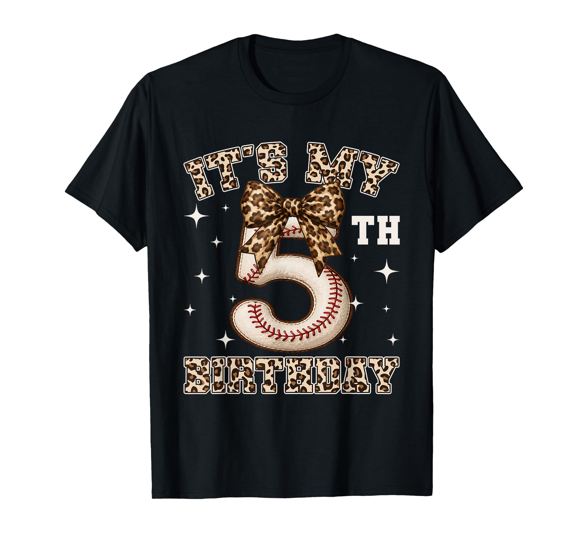 Its My 5Th Birthday Baseball 5 Year T-Shirt - Novelty Apparel for Adults - T-Shirt, Sweatshirt, Hoodie