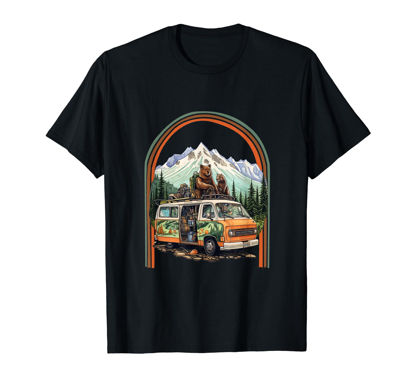 Alaska Katmai National Park Explorer T-Shirt - Trendy Graphic for Adults - T-Shirt, Sweatshirt, Hoodie