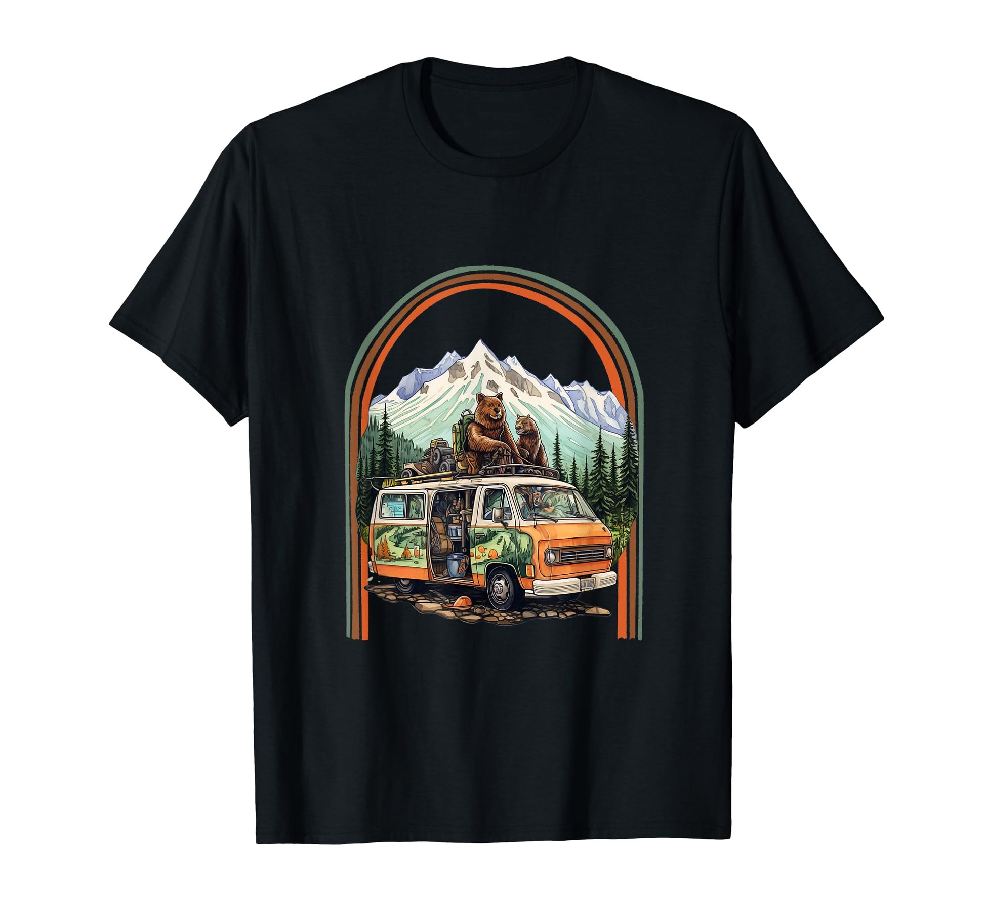 Alaska Katmai National Park Explorer T-Shirt - Trendy Graphic for Adults - T-Shirt, Sweatshirt, Hoodie