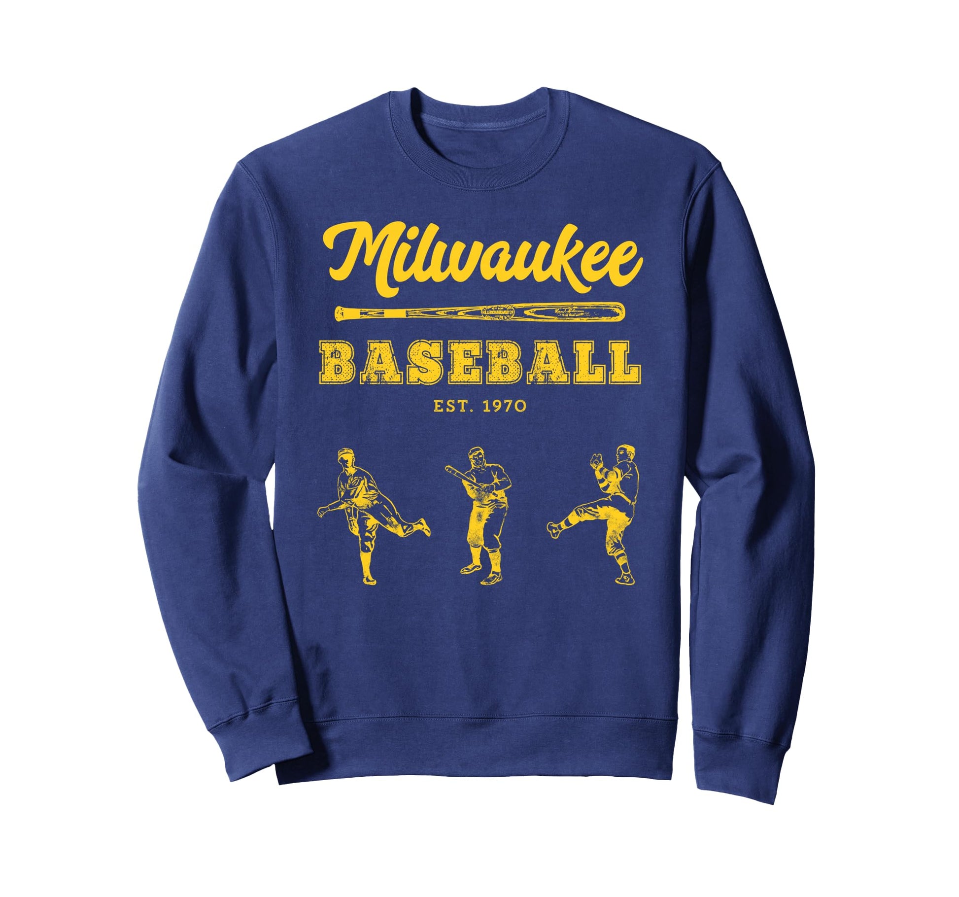 Milwaukee Baseball Fan Sweatshirt - Custom Art Print Unisex - T-Shirt, Sweatshirt, Hoodie