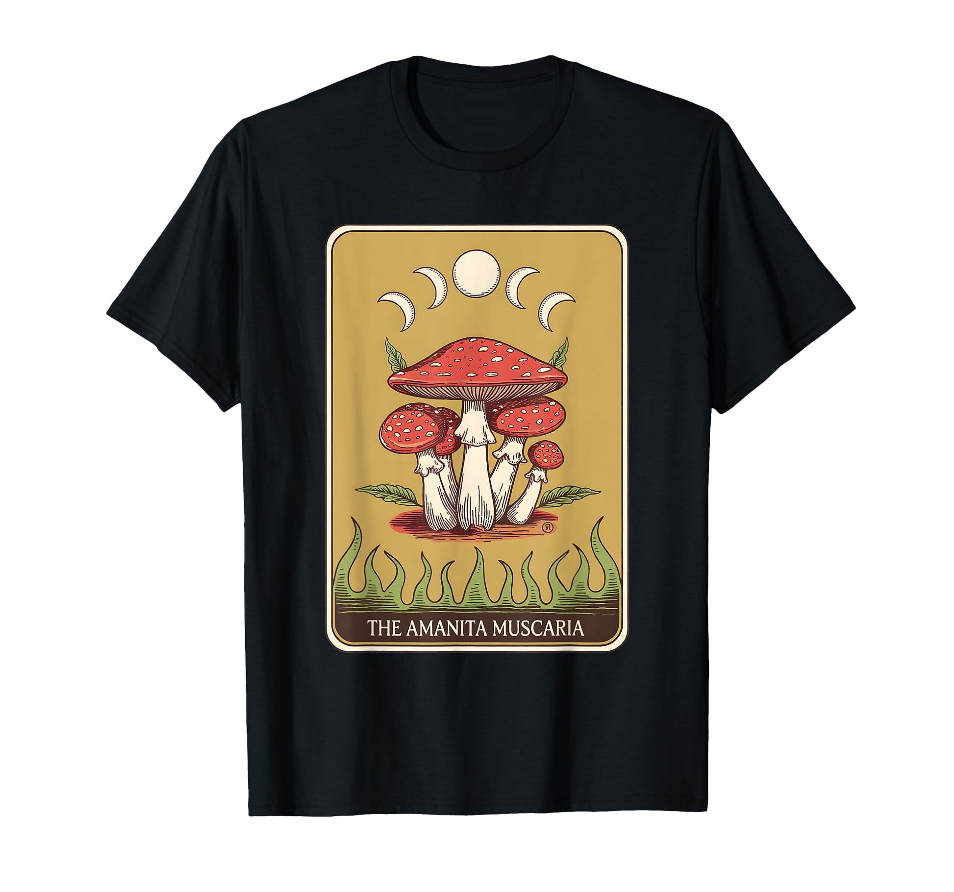 Fairycore Mushroom Amanita Muscaria T-Shirt - Minimalist Print Men Women - T-Shirt, Sweatshirt, Hoodie