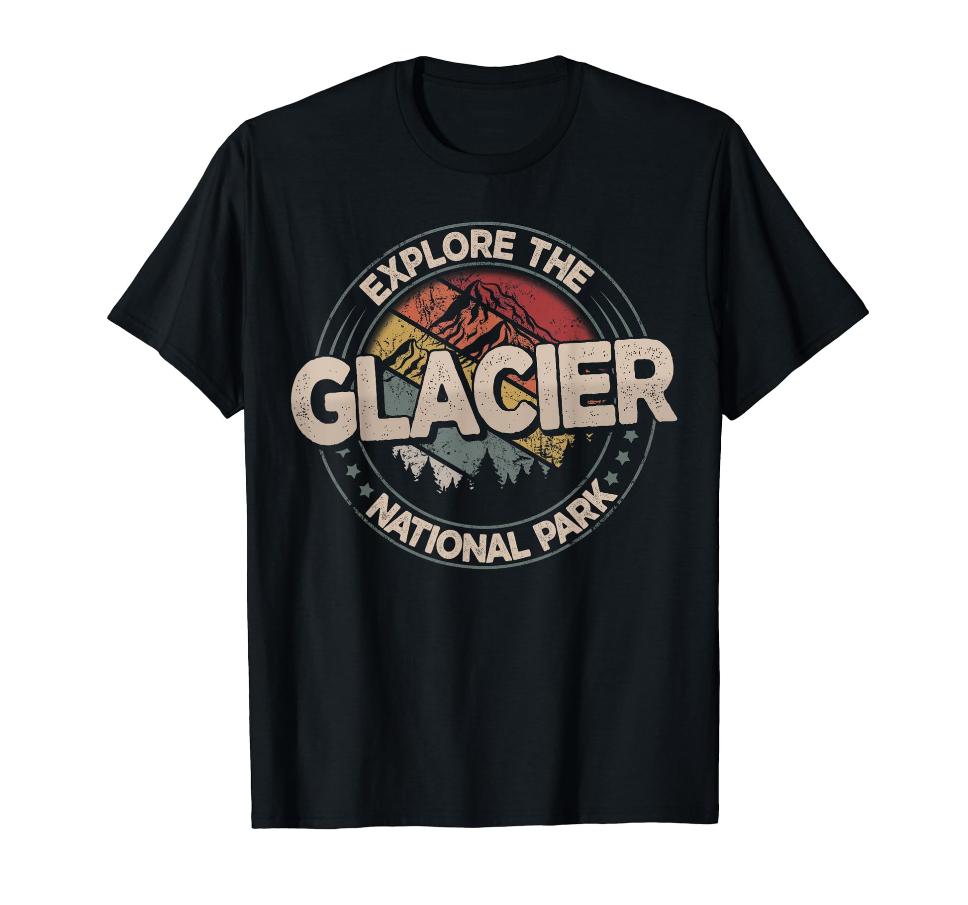 Glacier National Park Us Glacier T-Shirt - Unique Graphic Men Women - T-Shirt, Sweatshirt, Hoodie