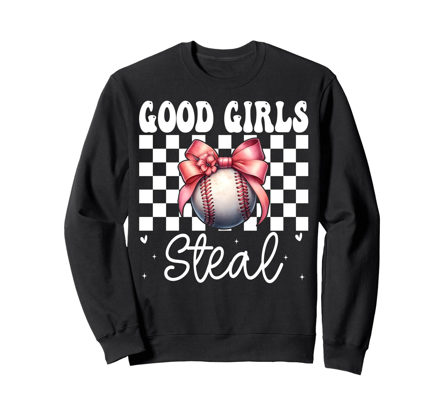 Baseball Mom Mothers Day Coquette Sweatshirt - Custom Art Print Men Women - T-Shirt, Sweatshirt, Hoodie