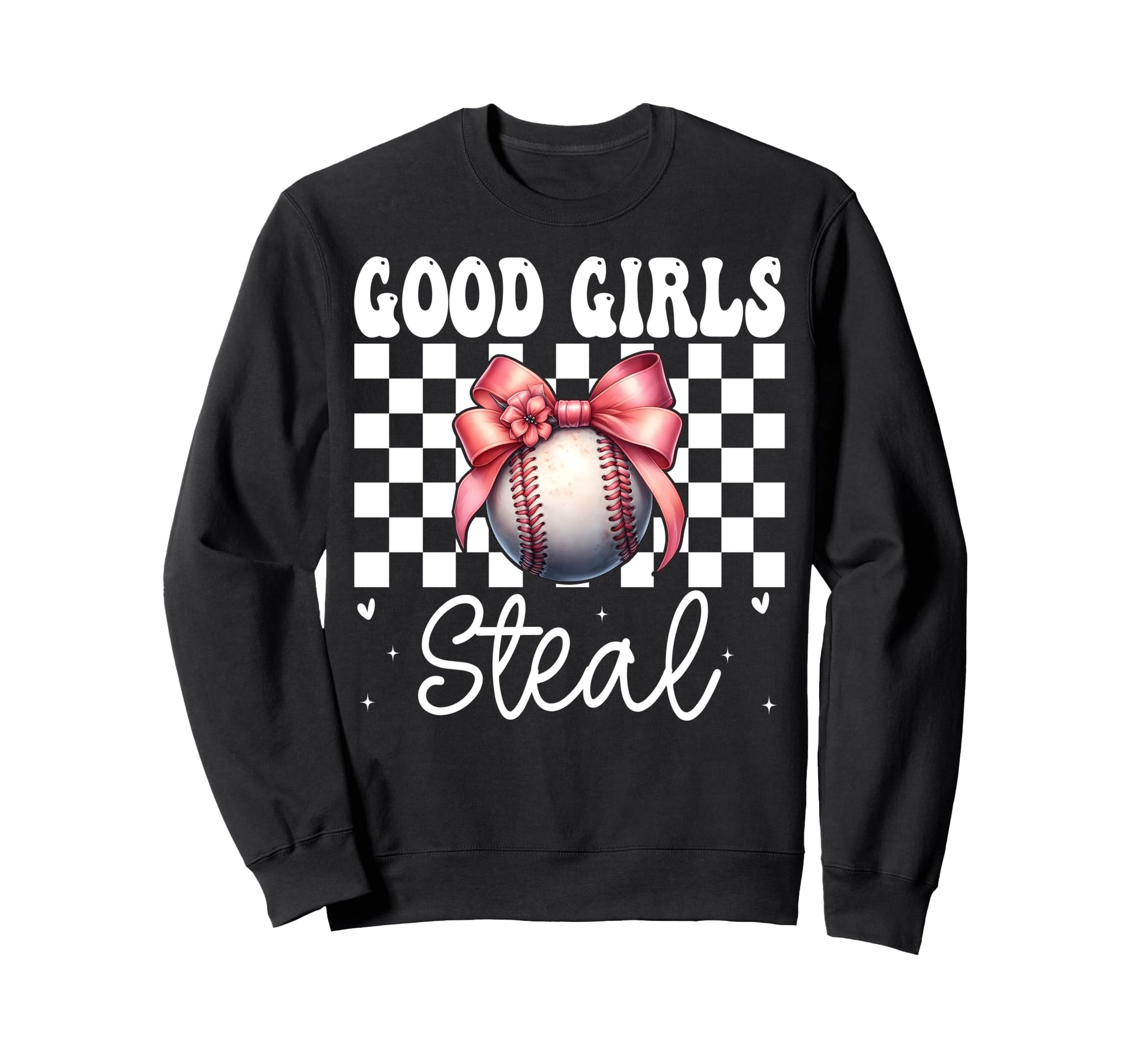 Baseball Mom Mothers Day Coquette Sweatshirt - Custom Art Print Men Women - T-Shirt, Sweatshirt, Hoodie