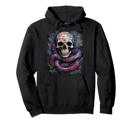 Aesthetic Streetwear Skull Hoodie - Trendy Graphic Unisex - T-Shirt, Sweatshirt, Hoodie