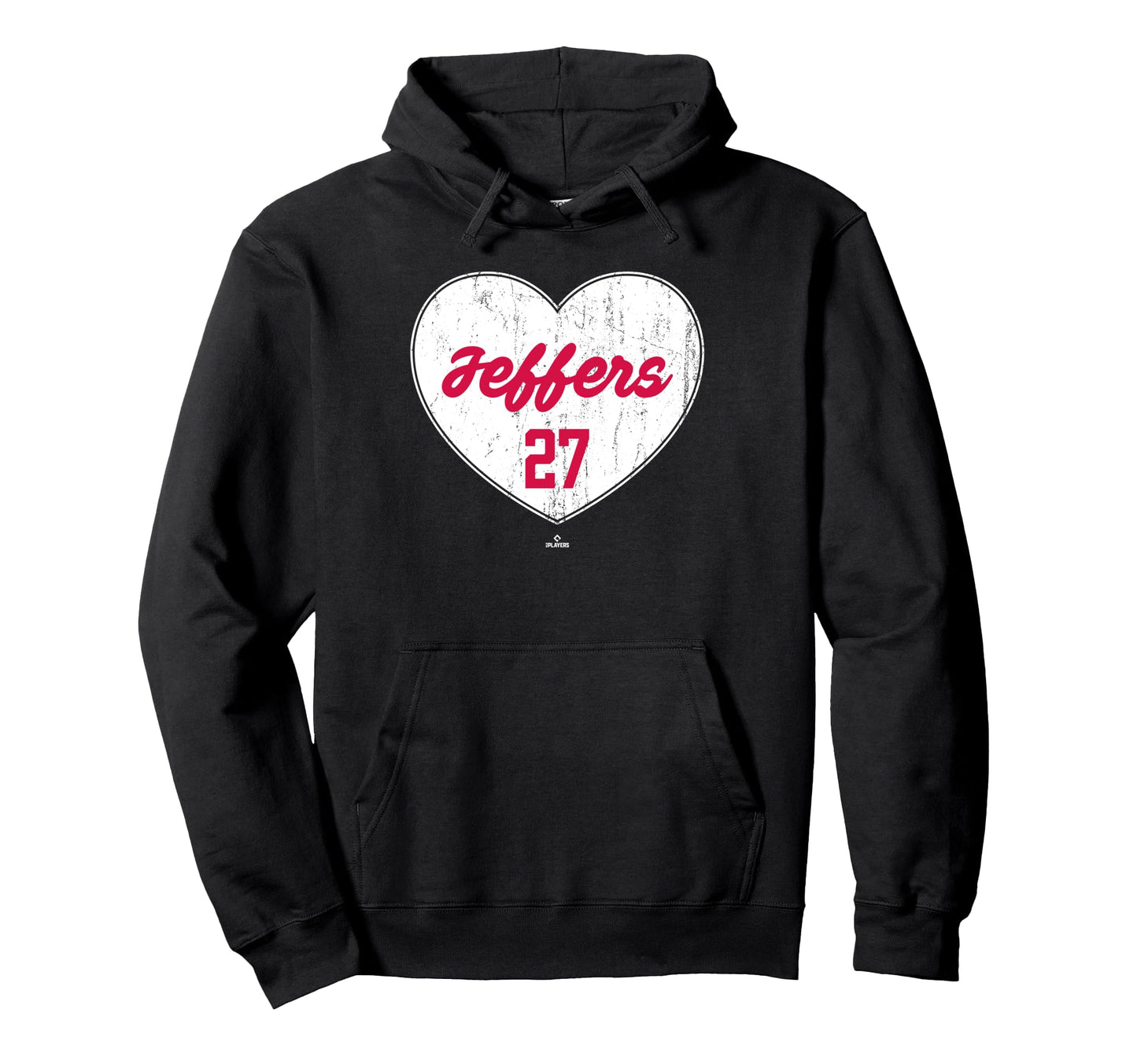Distressed Heart Ryan Jeffers Minnesota Hoodie - Novelty Apparel Men Women - T-Shirt, Sweatshirt, Hoodie