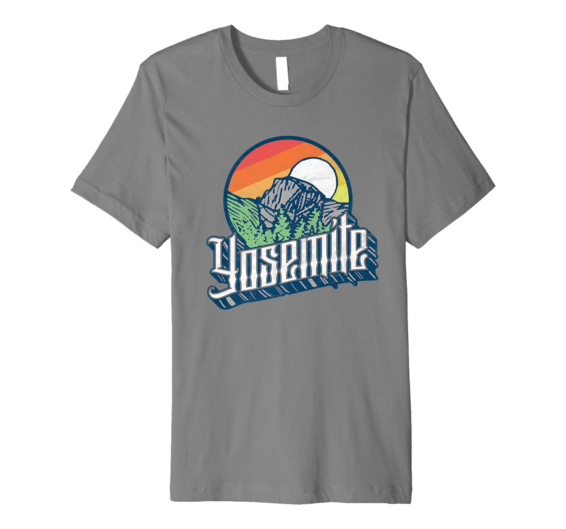 Yosemite National Park Half Dome T-Shirt - Custom Art Print Men Women - T-Shirt, Sweatshirt, Hoodie