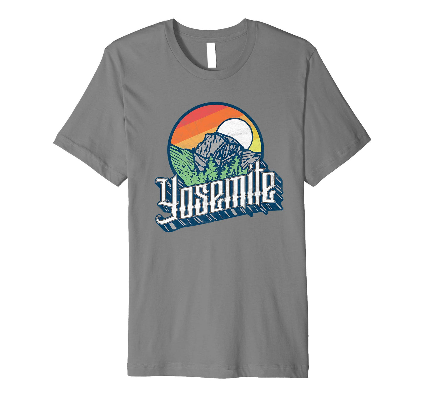 Yosemite National Park Half Dome T-Shirt - Fun Novelty Design Unisex - T-Shirt, Sweatshirt, Hoodie