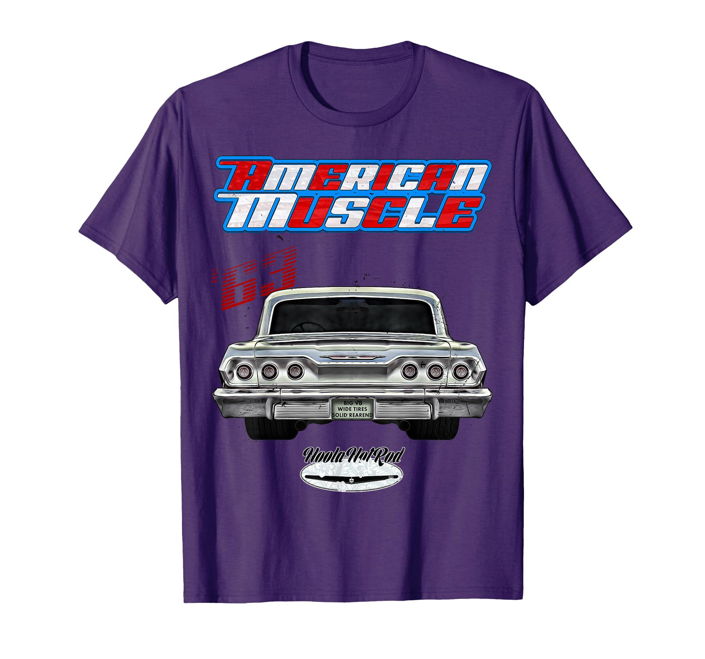 1963 63 Hotrod Impala Biscayne Del Ray T-Shirt - Trendy Graphic Men Women - T-Shirt, Sweatshirt, Hoodie