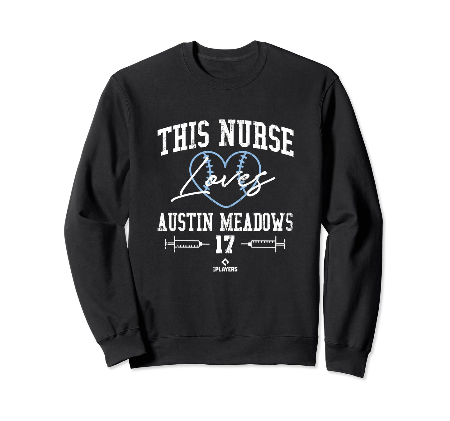 This Nurse Loves Austin Meadows Sweatshirt - Custom Art Print Men Women - T-Shirt, Sweatshirt, Hoodie