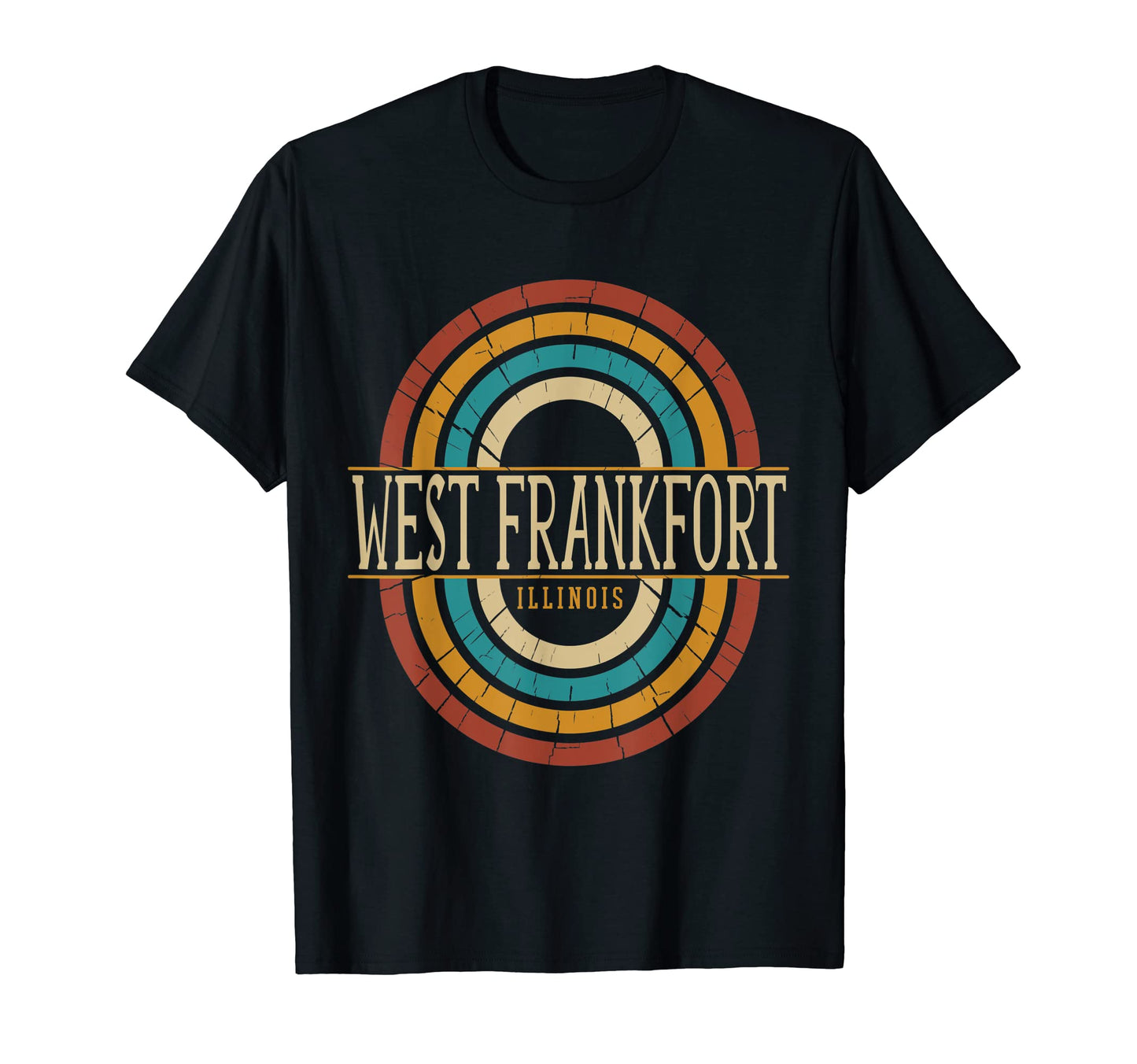 West Frankfort Illinois Il Souvenirs T-Shirt - Unique Graphic for Adults - T-Shirt, Sweatshirt, Hoodie