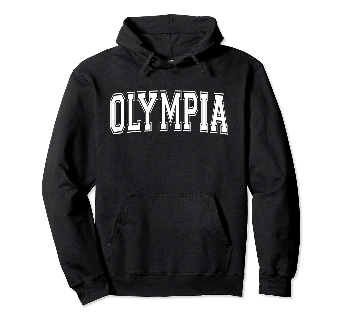 Olympia Wa Washington Usa Sports Varsity Hoodie - Streetwear Style Unisex - T-Shirt, Sweatshirt, Hoodie
