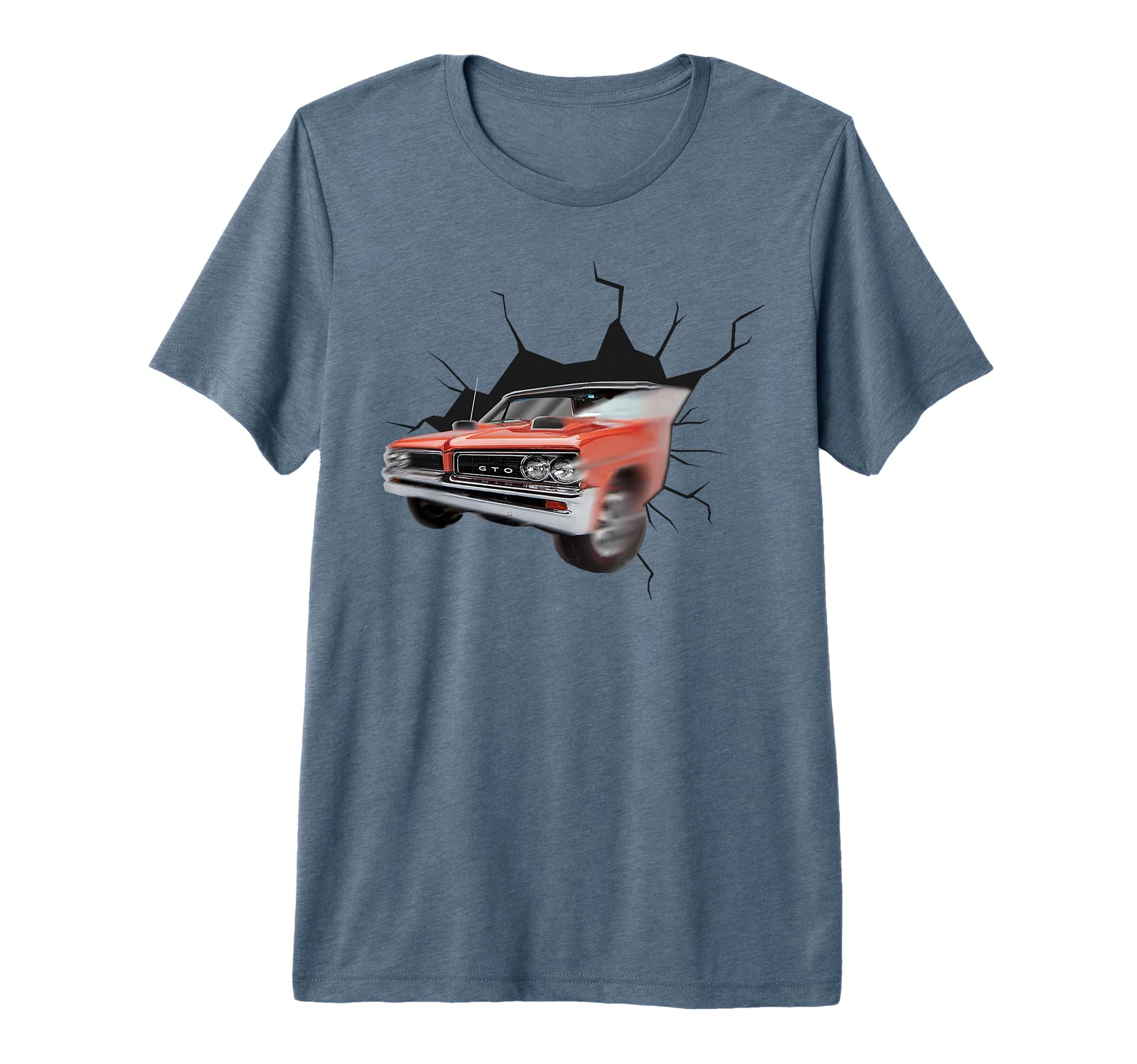 Red 1964 Gto American Muscle Car Car T-Shirt - Unique Graphic for Adults - T-Shirt, Sweatshirt, Hoodie