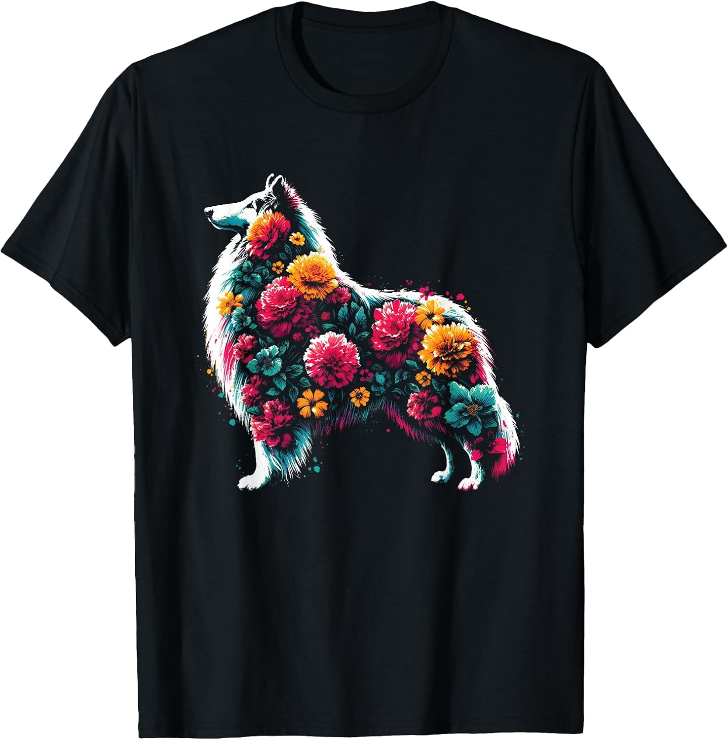 Retro Rough Collie Apparel Gifts - Adult & Kids T-Shirts, Sweatshirts & Hoodies apparel design preview 1