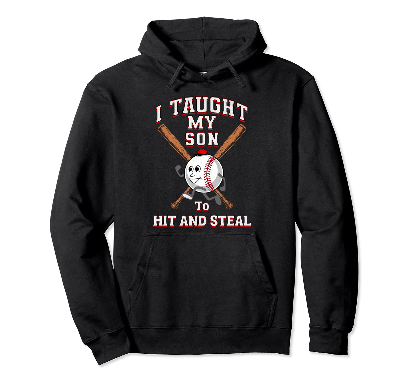 Proud Baseball Parent Teaching Hitting Hoodie - Custom Art Print Unisex - T-Shirt, Sweatshirt, Hoodie