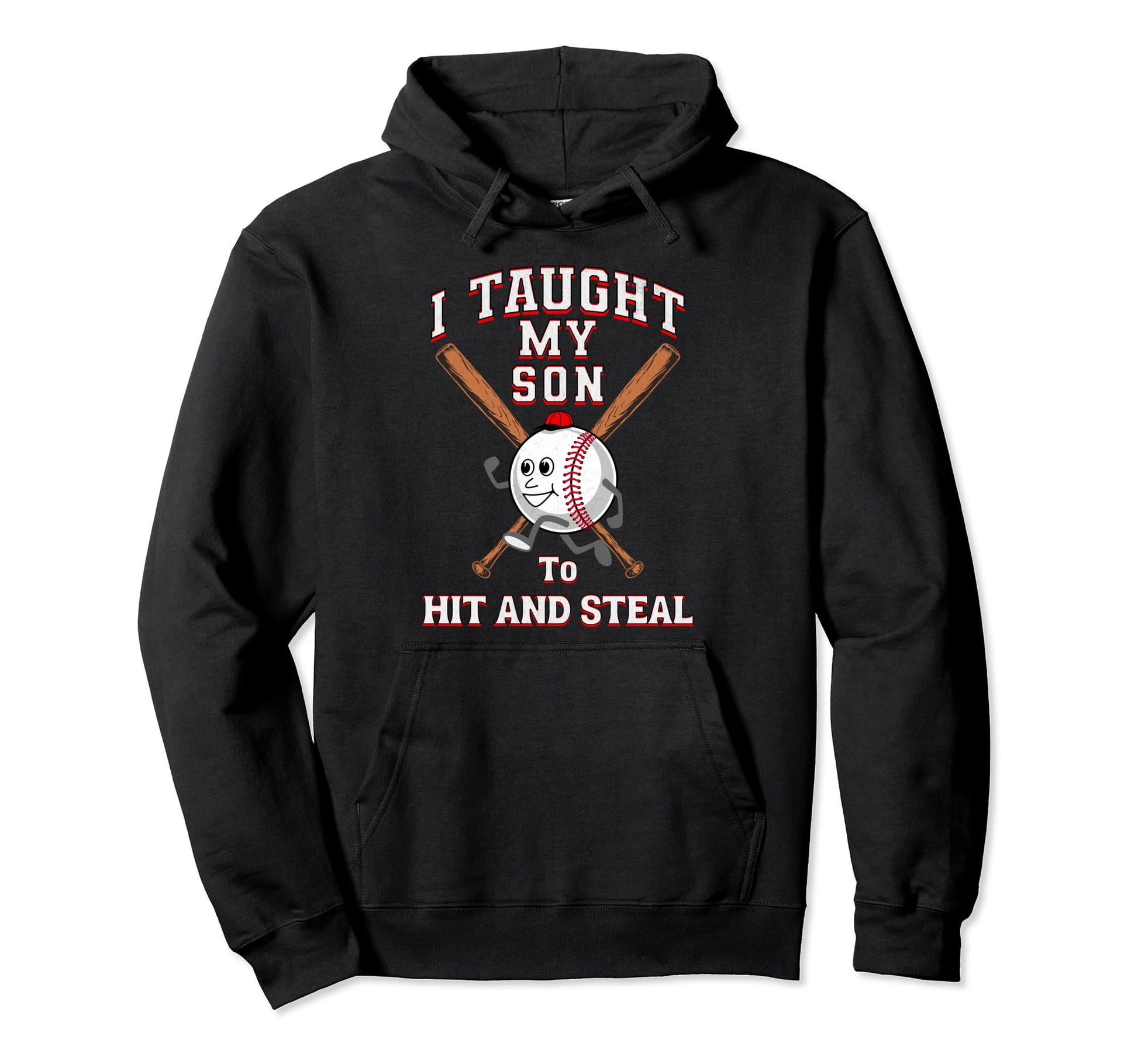 Proud Baseball Parent Teaching Hitting Hoodie - Custom Art Print Unisex - T-Shirt, Sweatshirt, Hoodie
