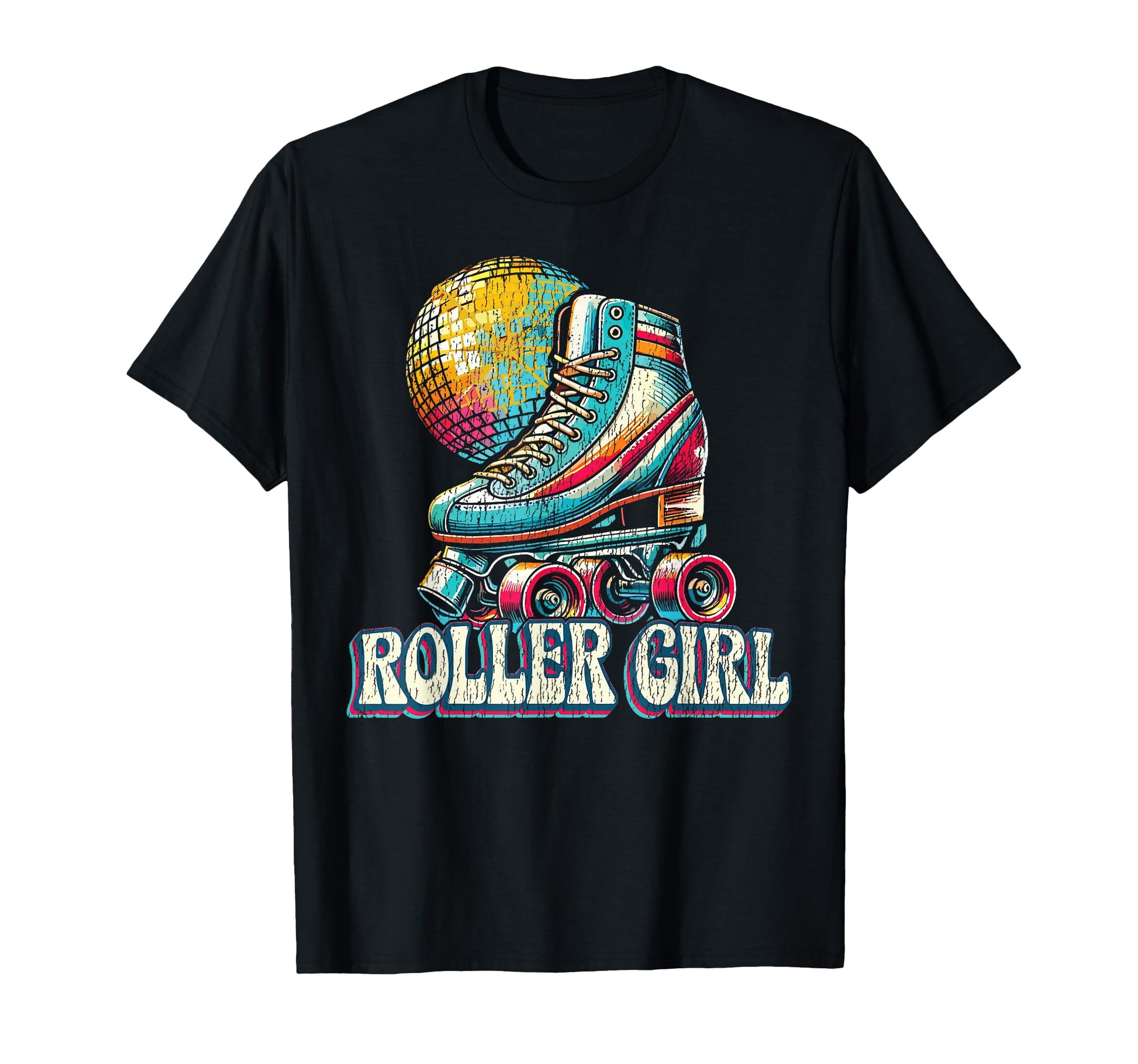 Roller Skating Skate 1970S Roller T-Shirt - Graphic Print Men Women - T-Shirt, Sweatshirt, Hoodie
