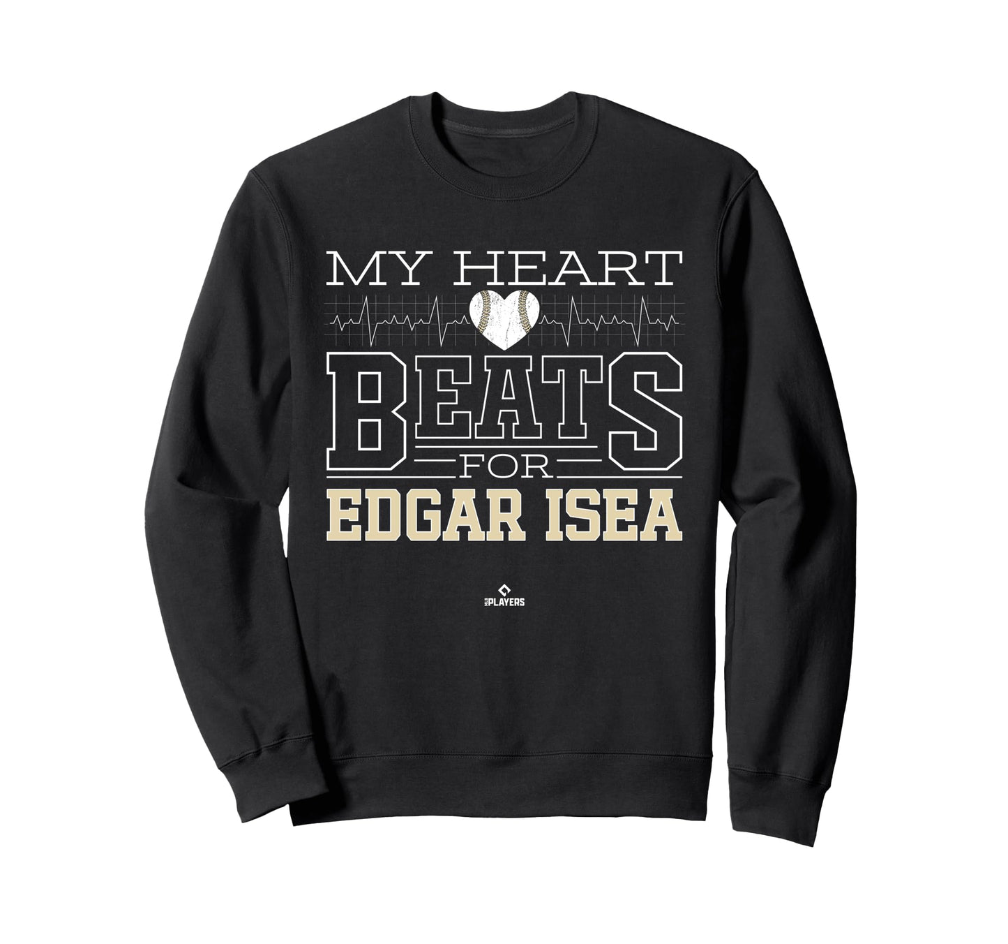 My Heart Beats Edgar Isea Prospect Sweatshirt - Graphic Print Unisex - T-Shirt, Sweatshirt, Hoodie
