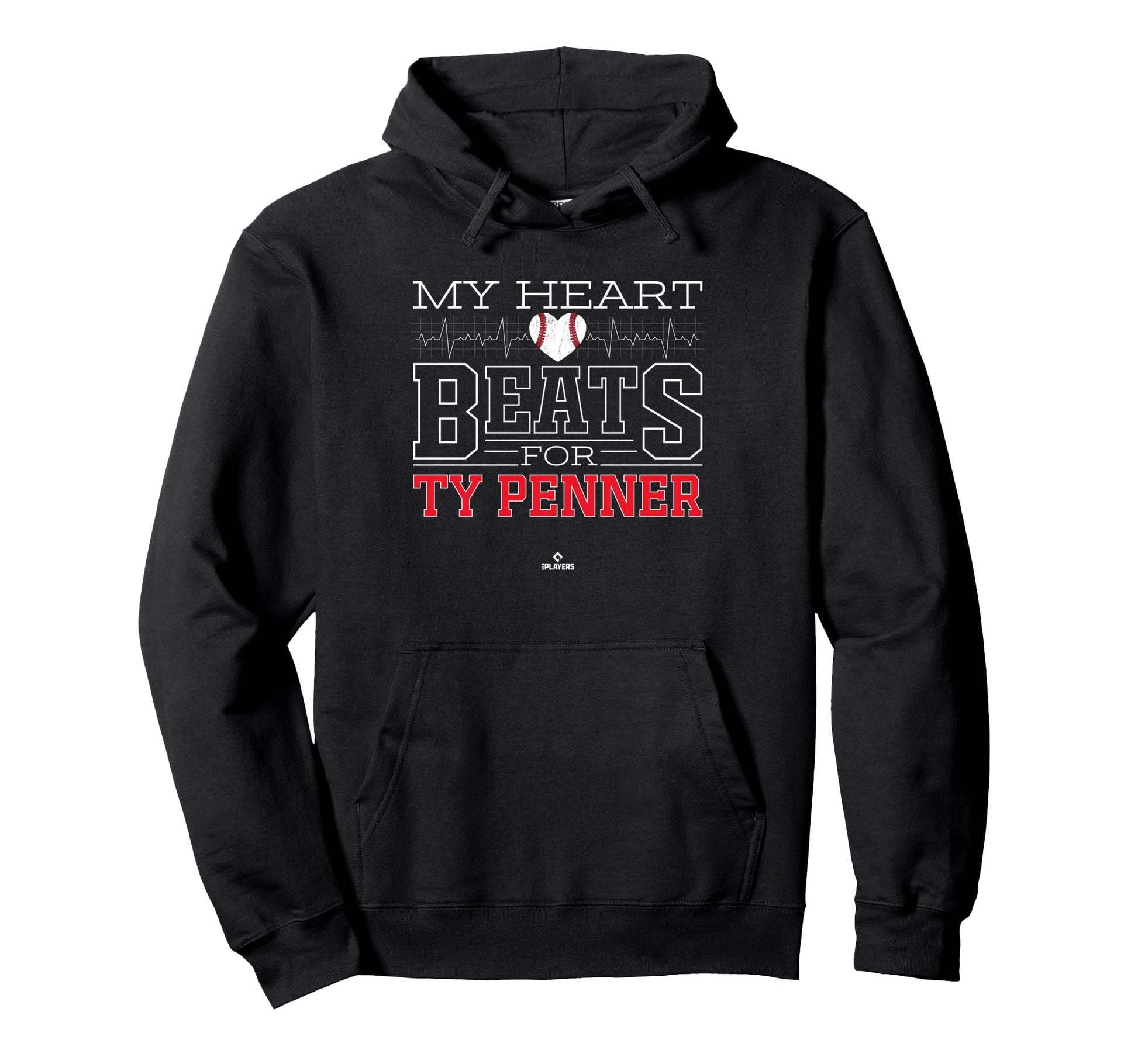 My Heart Beats Ty Penner Prospect Baseball Hoodie - Unique Graphic Unisex - T-Shirt, Sweatshirt, Hoodie