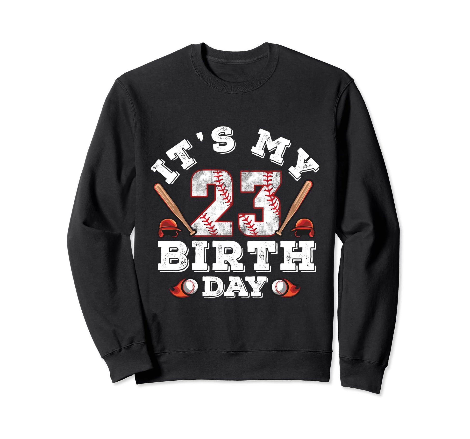 Its My 23Rd Birthday 23 Jersey 23 Sweatshirt - Minimalist Print for Adults - T-Shirt, Sweatshirt, Hoodie