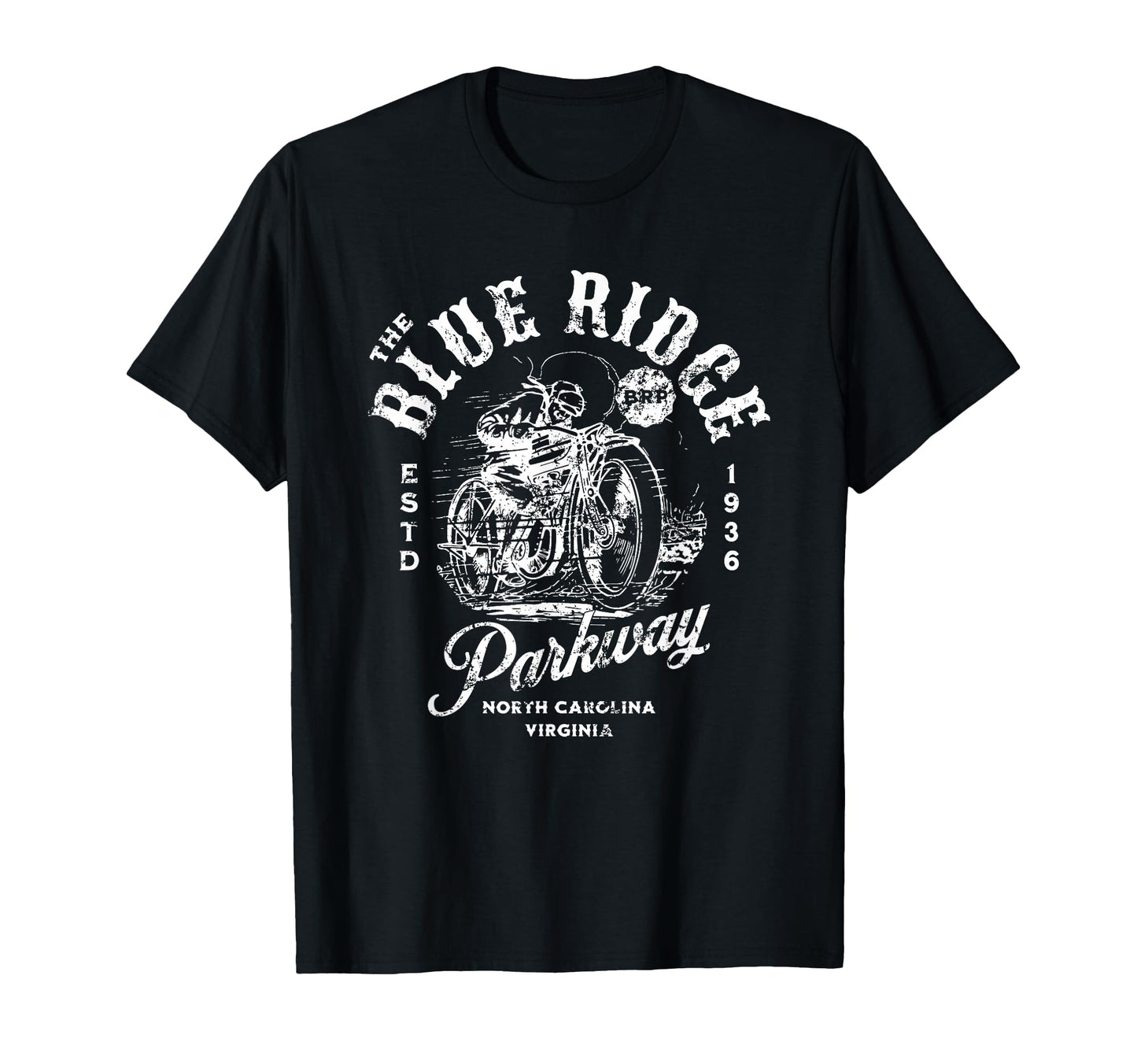 Blue Ridge Parkway Nc And Va Usa T-Shirt - Graphic Print for Adults - T-Shirt, Sweatshirt, Hoodie