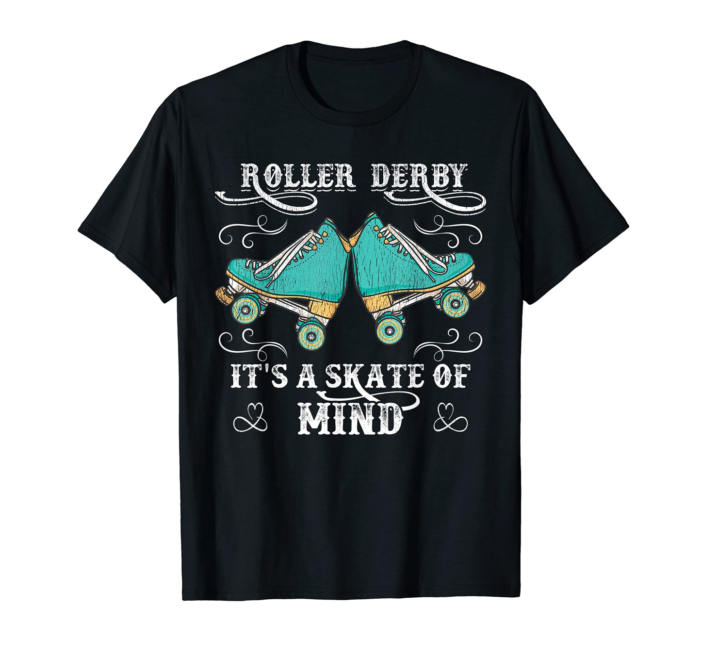 Roller Skates Roller Derby Skater T-Shirt - Streetwear Style for Adults - T-Shirt, Sweatshirt, Hoodie