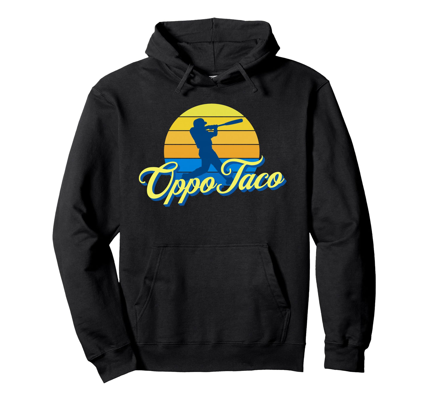 Oppo Taco Home Run Baseball Hoodie - Aesthetic Graphic Men Women - T-Shirt, Sweatshirt, Hoodie