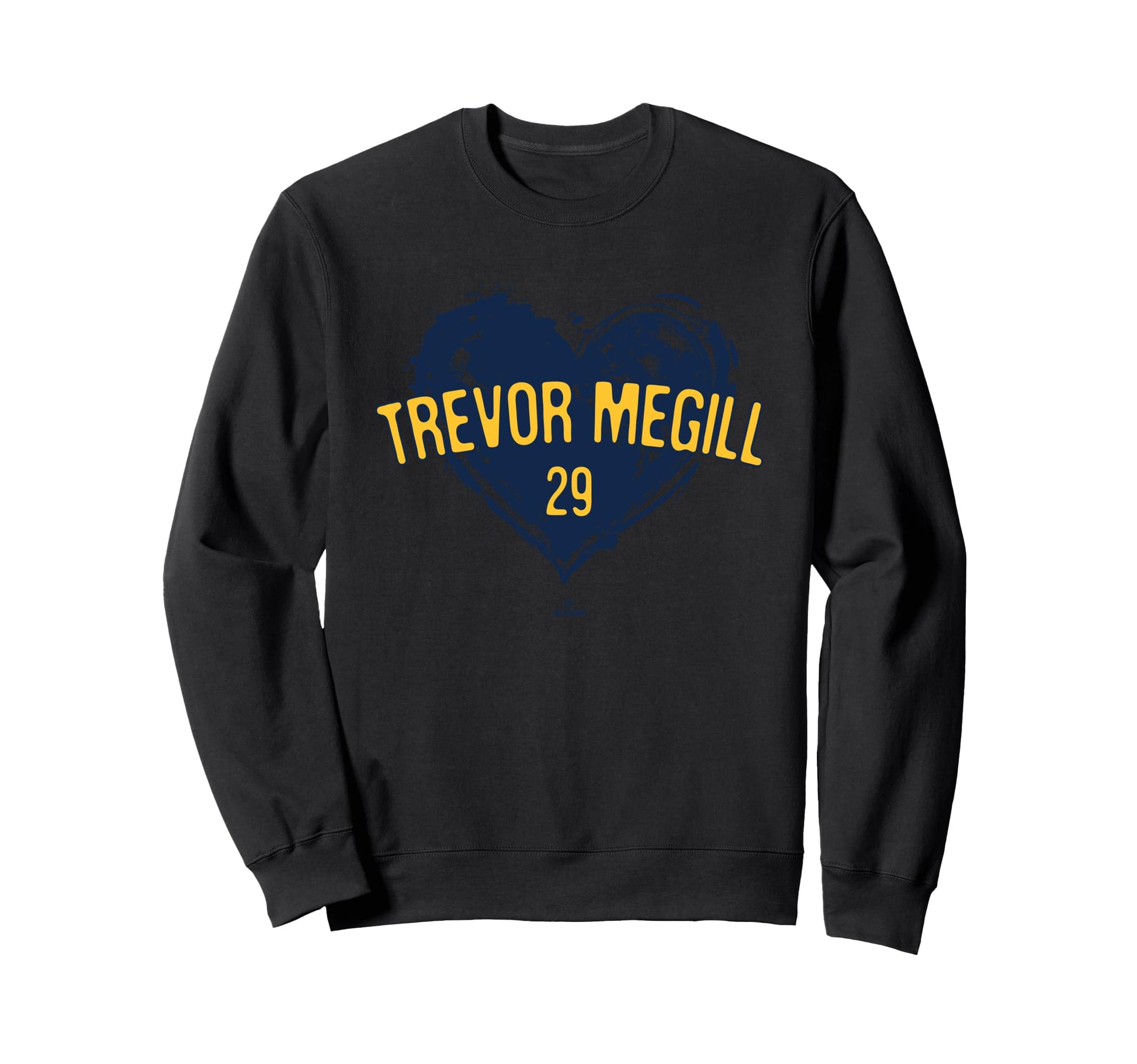 Distressed Heart Trevor Megill Sweatshirt - Minimalist Print Men Women - T-Shirt, Sweatshirt, Hoodie
