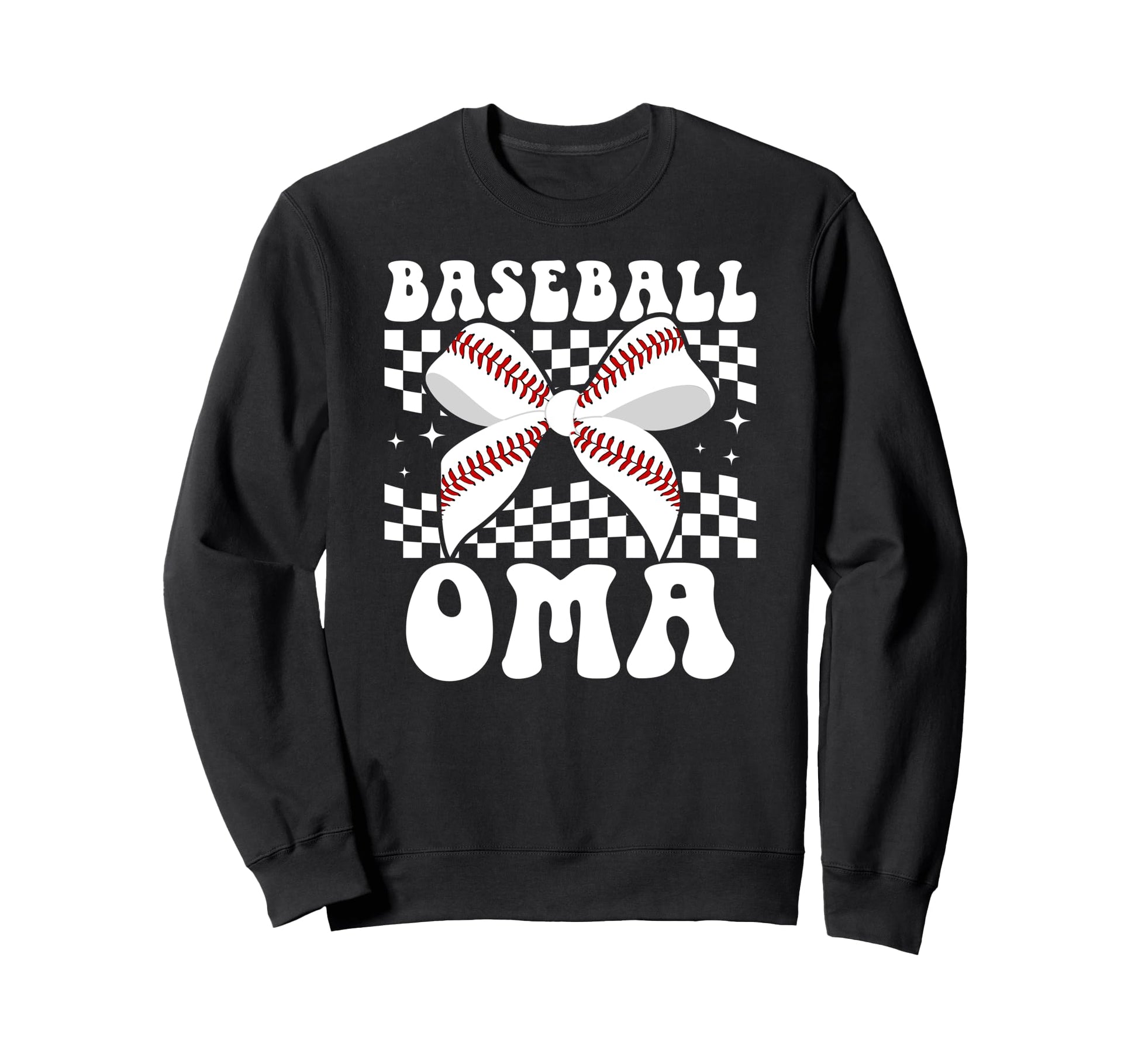 Baseball Oma Coquette Oma Sweatshirt - Minimalist Print for Adults - T-Shirt, Sweatshirt, Hoodie