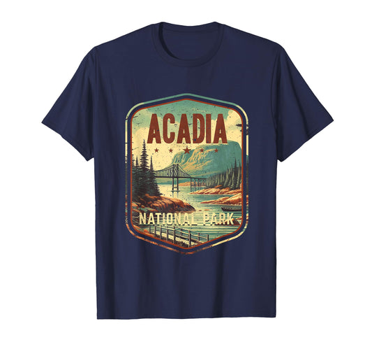 Acadia National Park Stars T-Shirt - Minimalist Print Men Women - T-Shirt, Sweatshirt, Hoodie