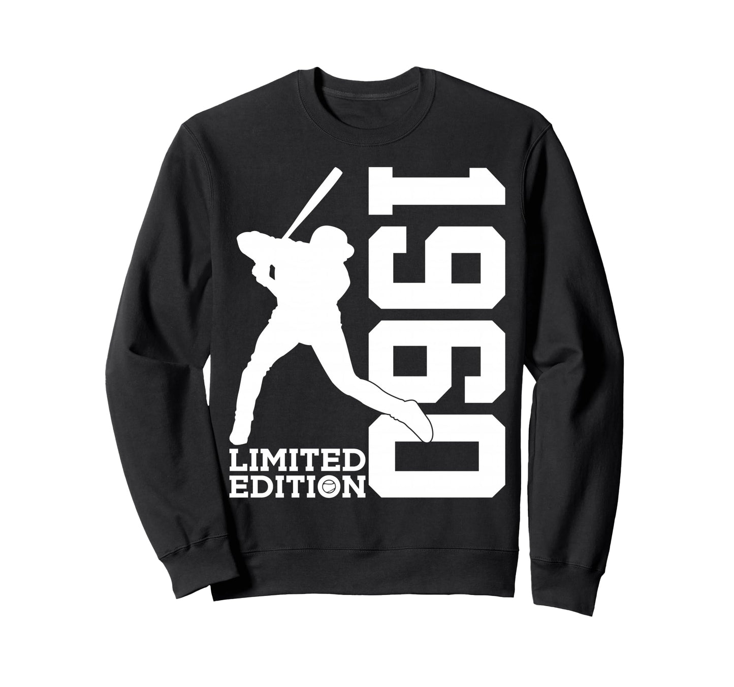 66Th Birthday Baseball 1960 Sweatshirt - Trendy Graphic Unisex - T-Shirt, Sweatshirt, Hoodie