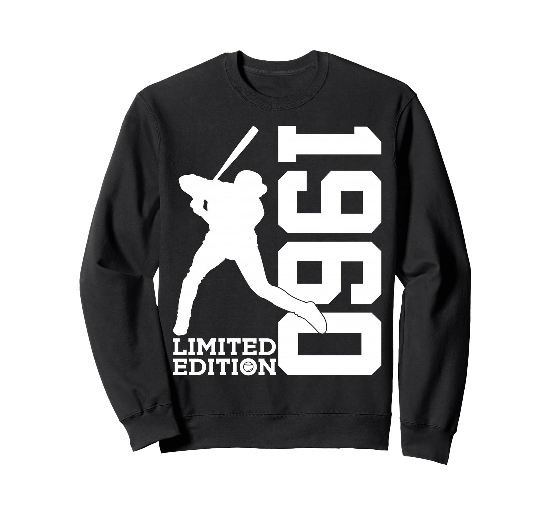 66Th Birthday Baseball 1960 Sweatshirt - Trendy Graphic Unisex - T-Shirt, Sweatshirt, Hoodie