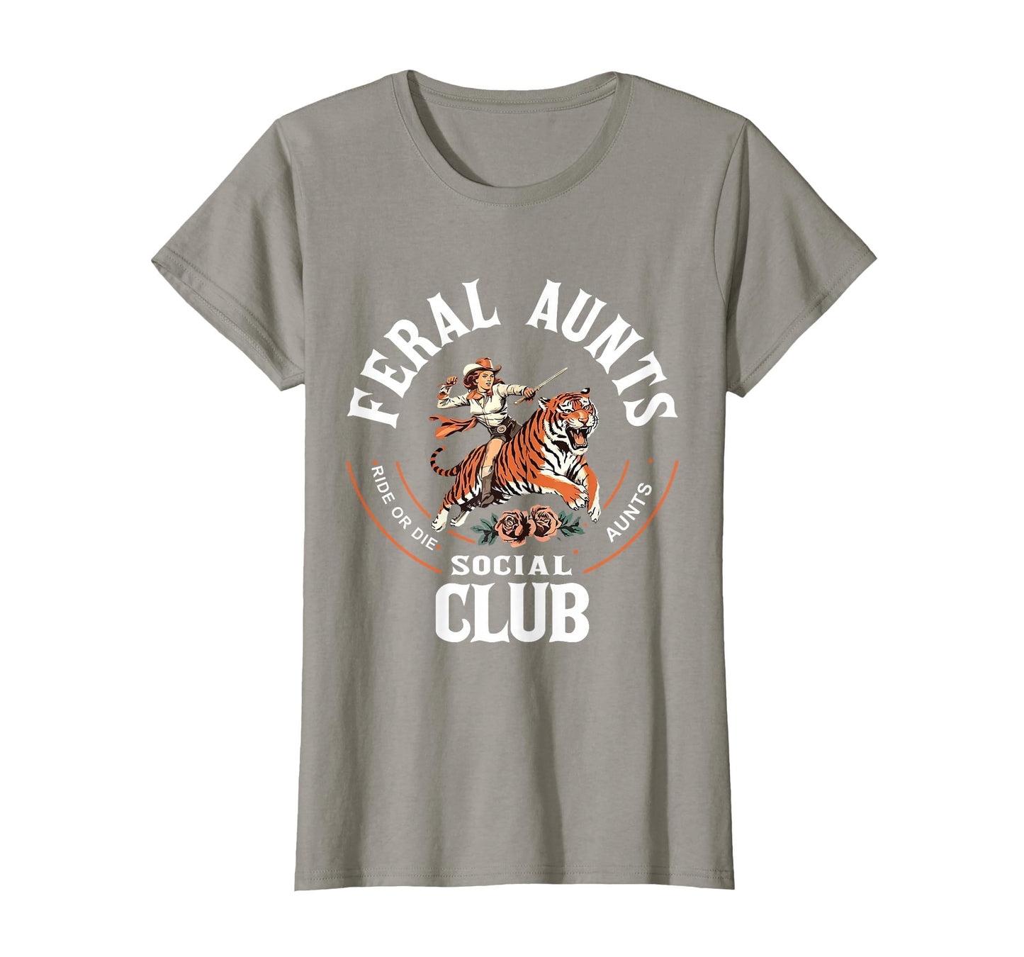 Feral Aunts Social Club Western T-Shirt - Fun Novelty Design Men Women - T-Shirt, Sweatshirt, Hoodie