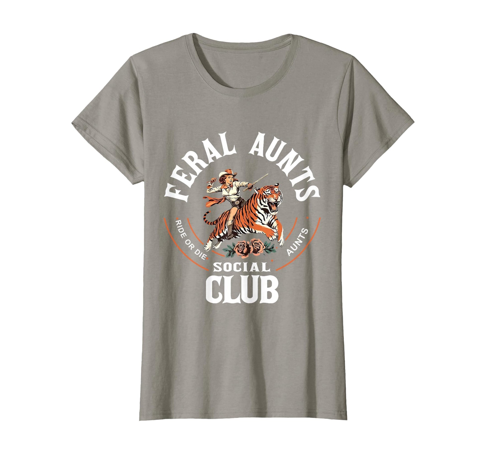 Feral Aunts Social Club Western T-Shirt - Fun Novelty Design Men Women - T-Shirt, Sweatshirt, Hoodie